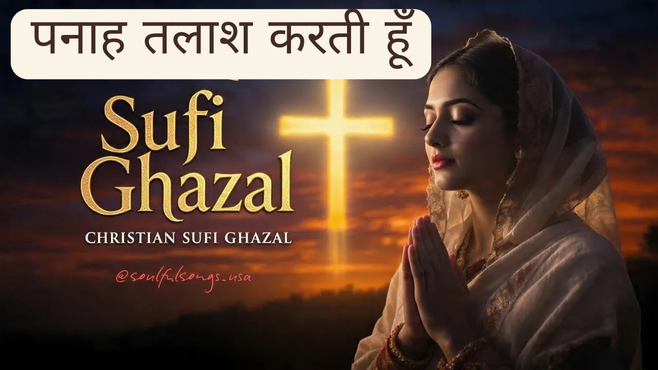 Panah Talash Karti Hoon ✝️ A Soulful Christian Sufi Ghazal | (Female Vocal) | मसीहा की पनाह #ghazal