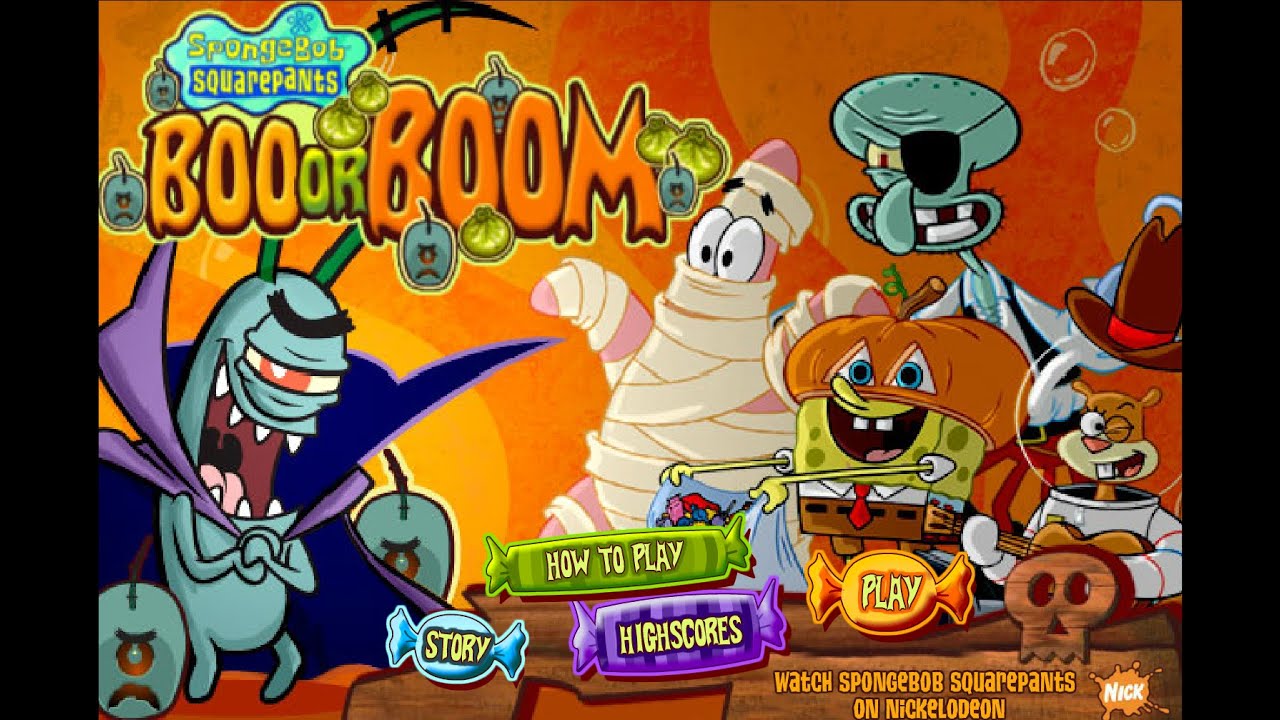 SpongeBob: Boo Or BOOM