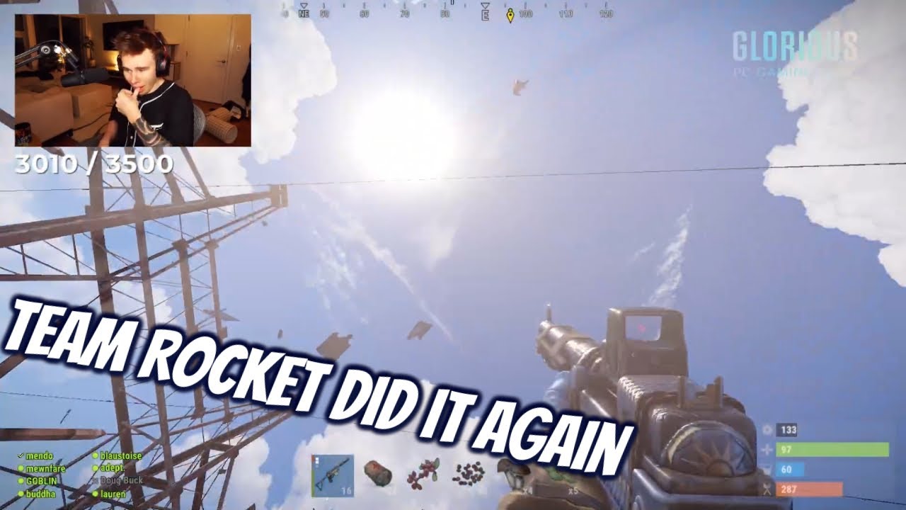 Blaustoise and Buddha doing great Team Rocket RP [OTV Rust 2.0]