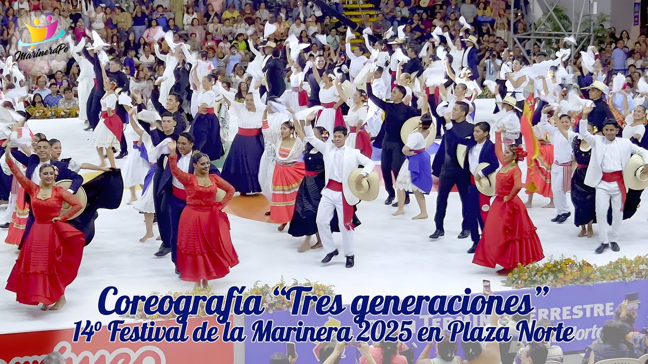 Emotivo fin de fiesta con coreografía: Tres generaciones | Somos Romero Paiva | Marinera Plaza Norte