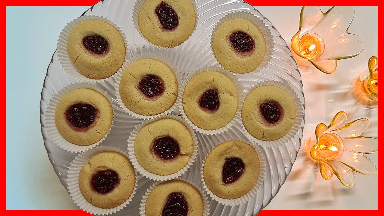 BOLACHA SUECA QUE DERRETE NA BOCA. GRUTA DE FRAMBOESA PARA O NATAL. Hallongrotta!