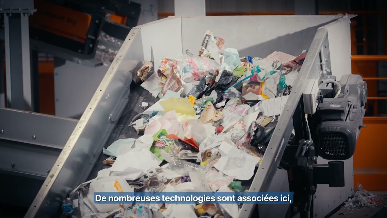 Le recyclage des emballages ménagers à l'Eco-pôle de la Semine - Centre de tri d'Excoffier recyclage
