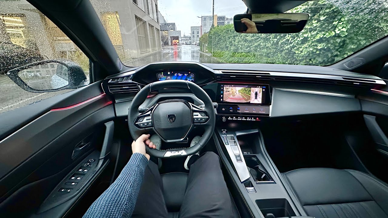 New Peugeot e-308 2024 Test Drive POV