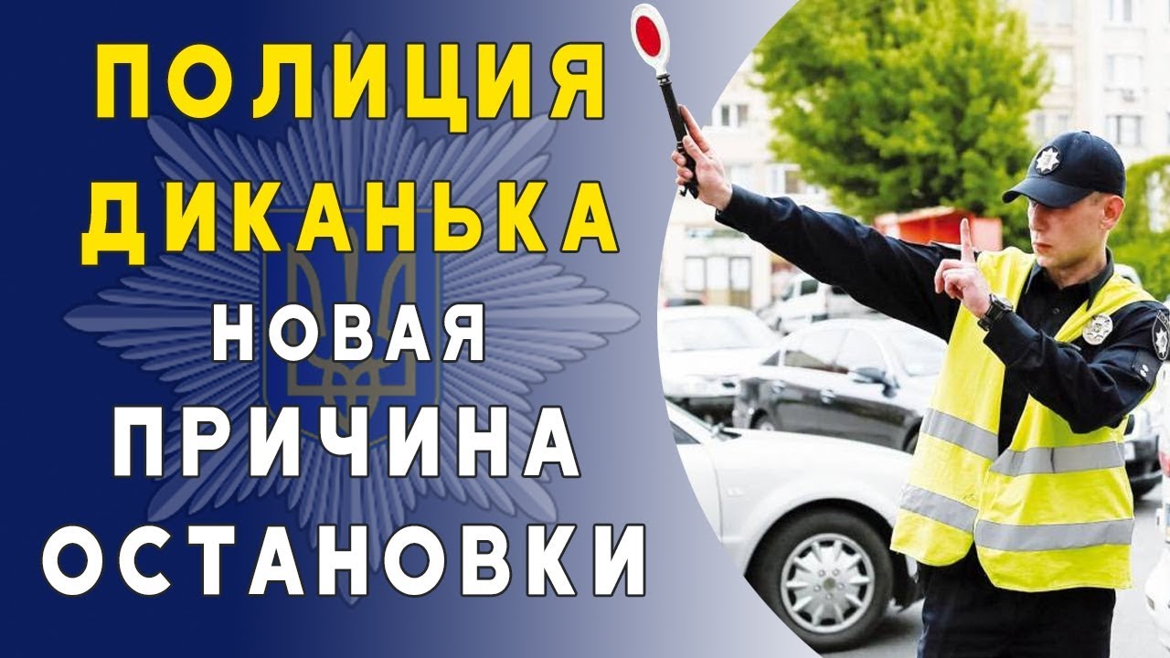 Полиция. Диканька. Новая причина остановки. Разбор.