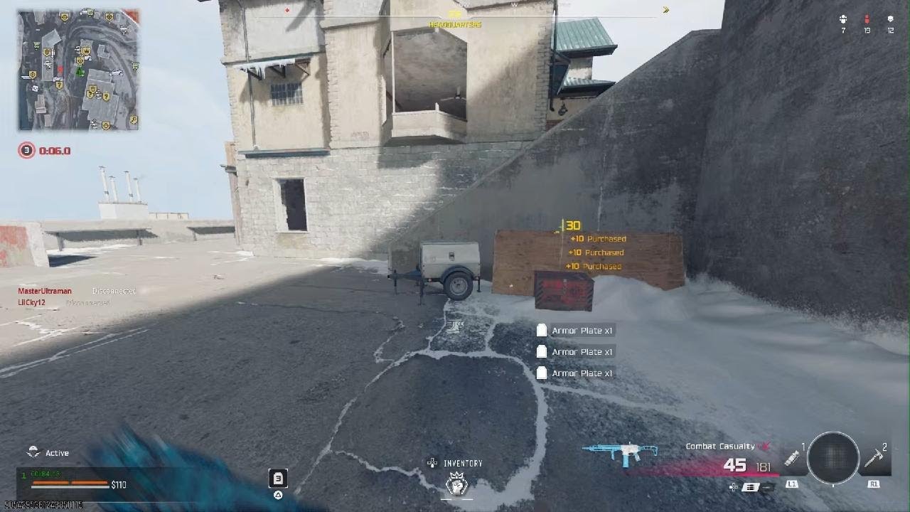 Call of Duty at night