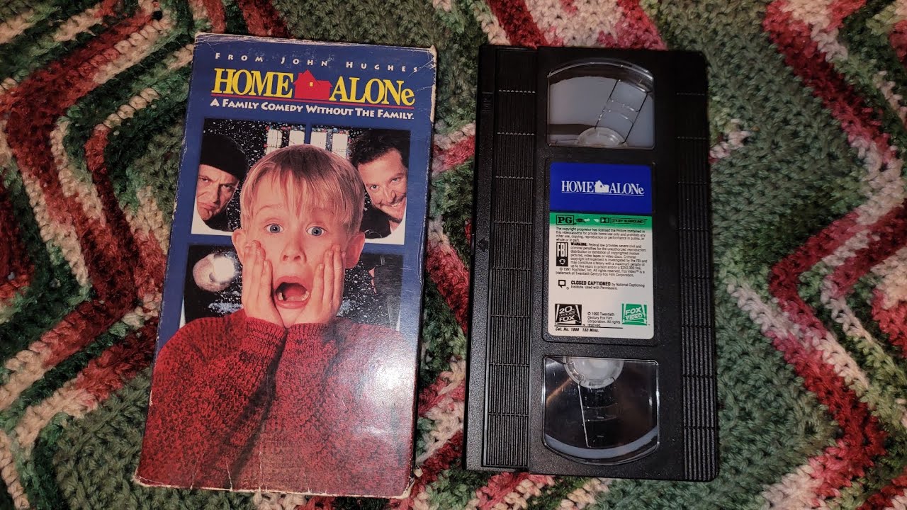 Начало фильма «Один дома» (1990) 1991 VHS