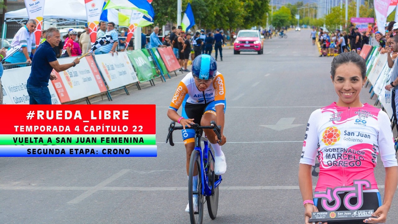 El resumen de la CRI de la Vuelta a San Juan Femenina lo ves en Rueda Libre