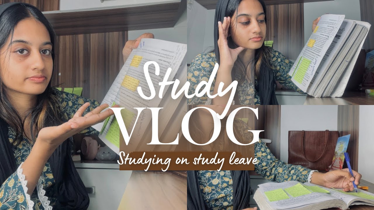 Studying on study leave📚📉Model exam preparations | Malayalam | 12th grader