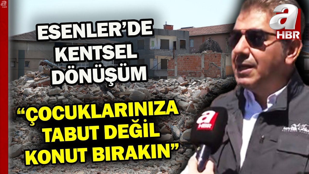 Esenler'de kentsel dönüşüm hız kazandı! Esenler Belediye Başkanı Mehmet Tevfik Göksu A Haber'de