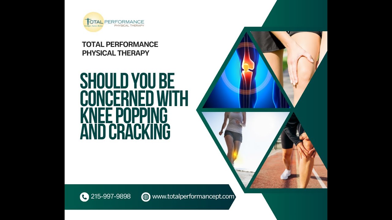 Should you be concerned with knee cracking and popping