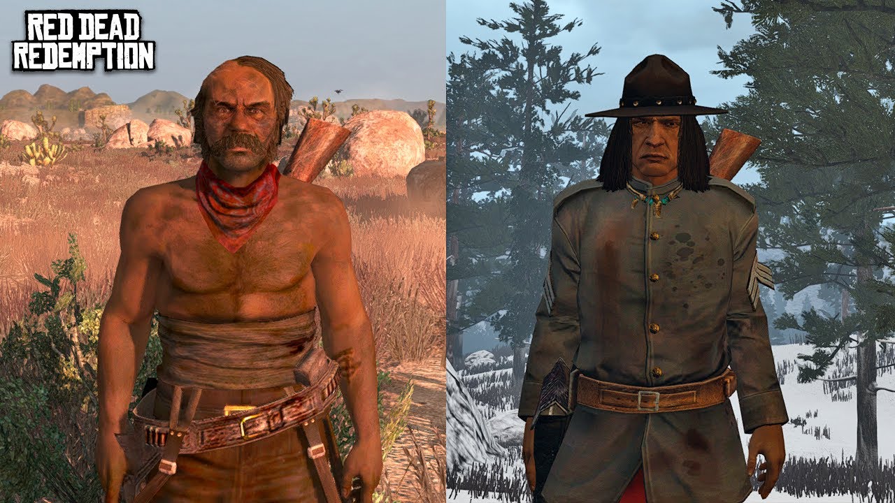 Персонажи с самыми смешными фразами в RDR1 Online