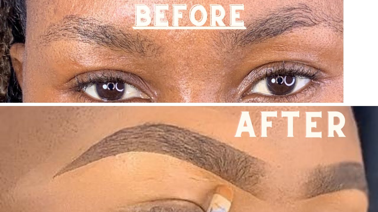 BEGINNERS FRIENDLY EYE BROW TUTORIALS/ Detailed talk through tutorial.