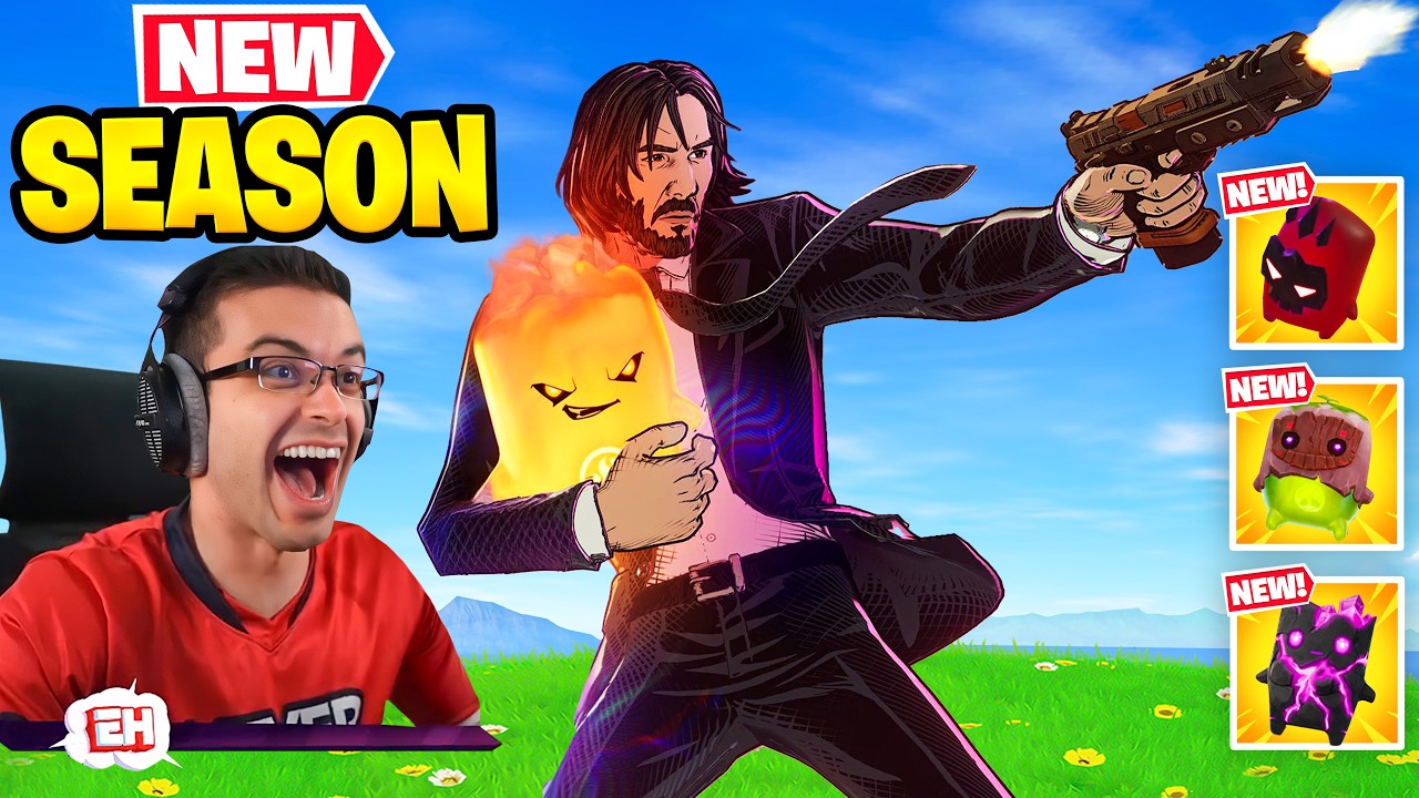 NEW FORTNITE SEASON REACTION!