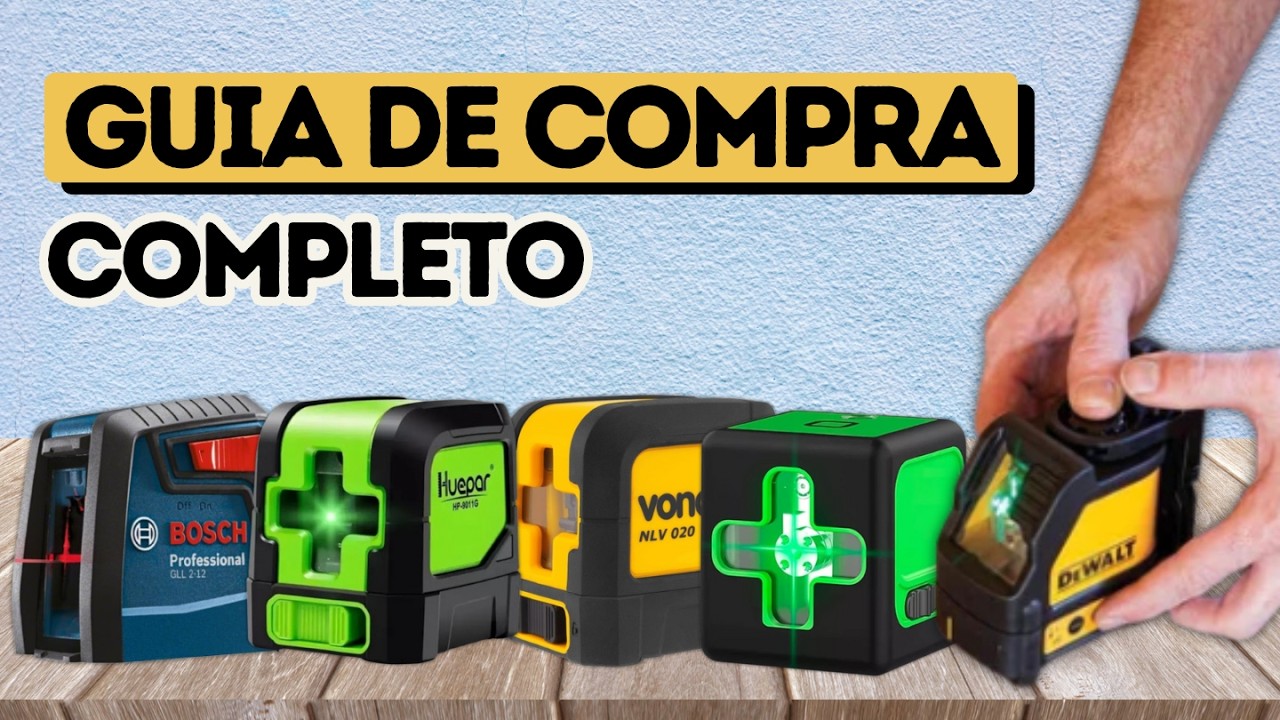 TOP 5 Níveis a Laser MAIS VENDIDOS: Verde ou Vermelho? Qual Comprar?