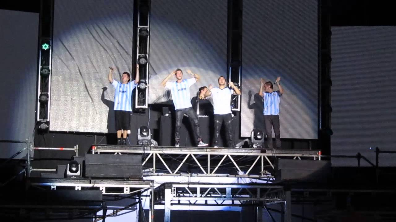 Big Time Rush Argentina 2014 Elevate + caída de James
