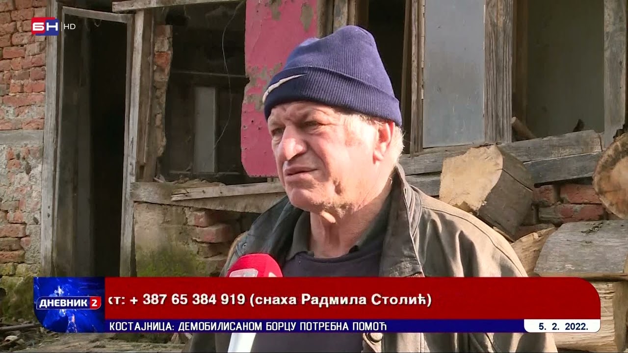 Kostajnica: Demobilisanom borcu potrebna pomoć (BN TV 2022) HD