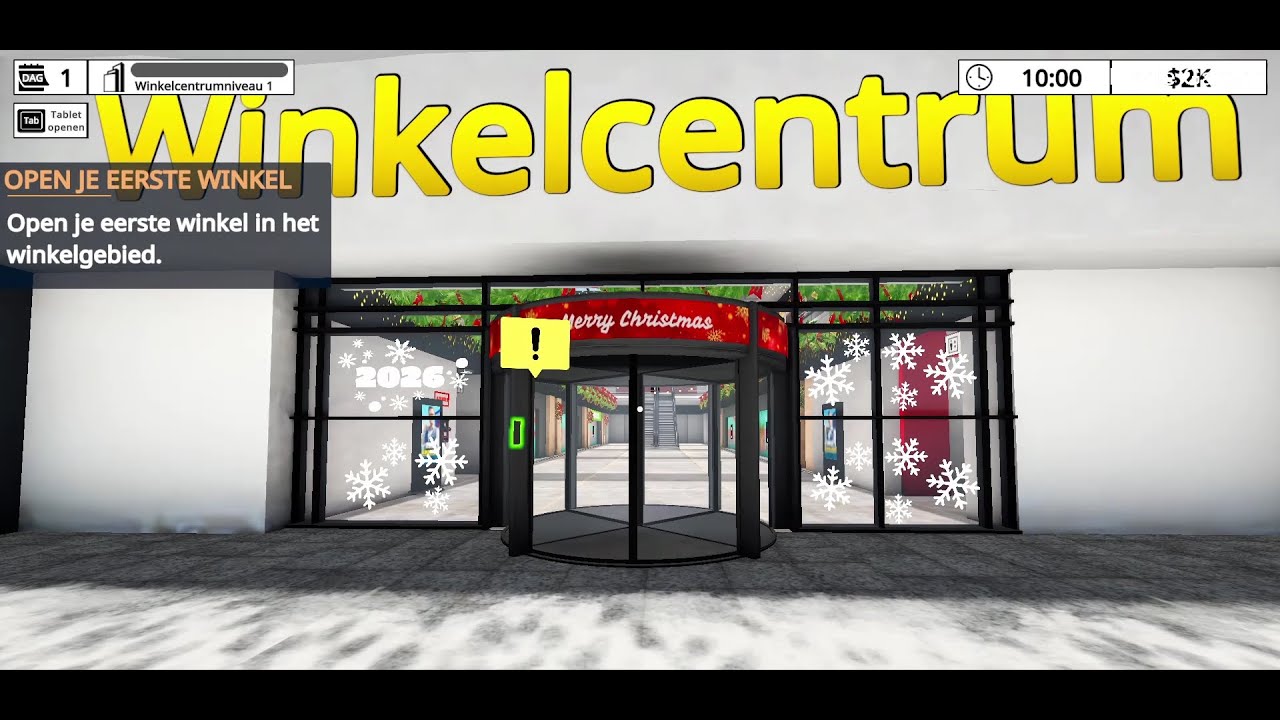 Beginnen met een winkelcentrum - mall simulator - aflevering 1