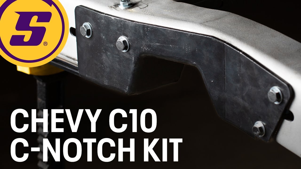 Как установить комплект C-Notch для Chevy C10 GMC C15