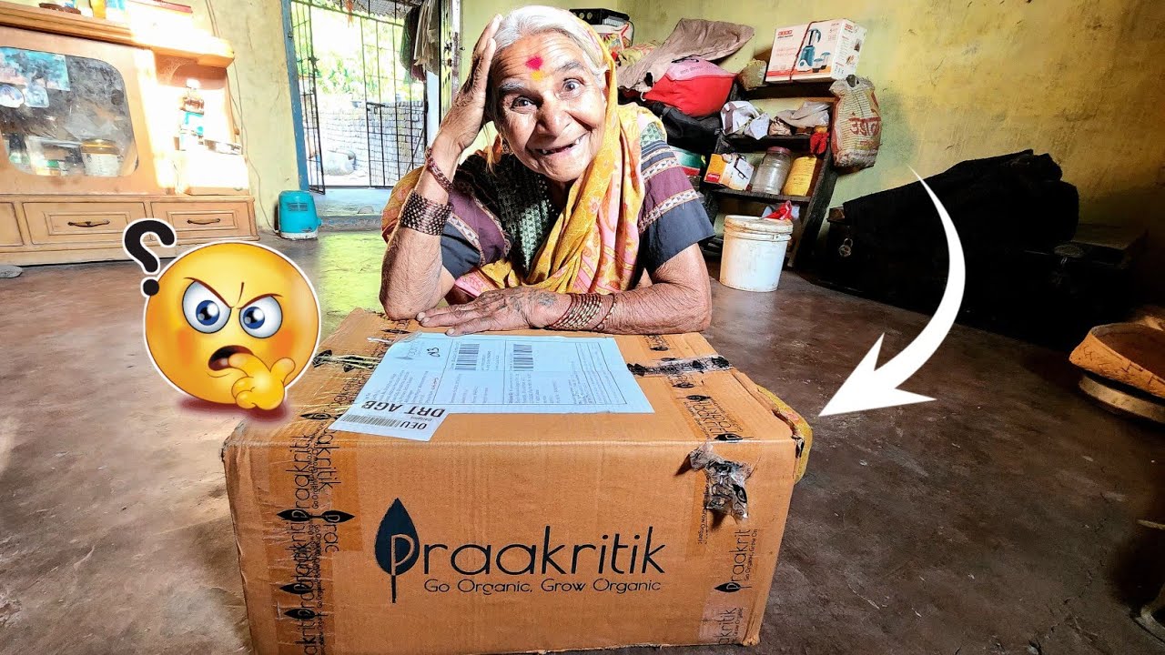 Youtube family ची काय power असते बघा 💪 || काय पाठवयल आजीला त्यात काय आहे 😱🤔 ||#niluchiaaji #yt 