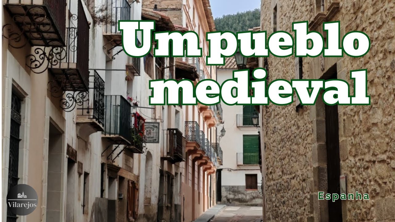 O Pueblo Mais Bonito da Espanha 🇪🇸❄️ | Rubielos de Mora
