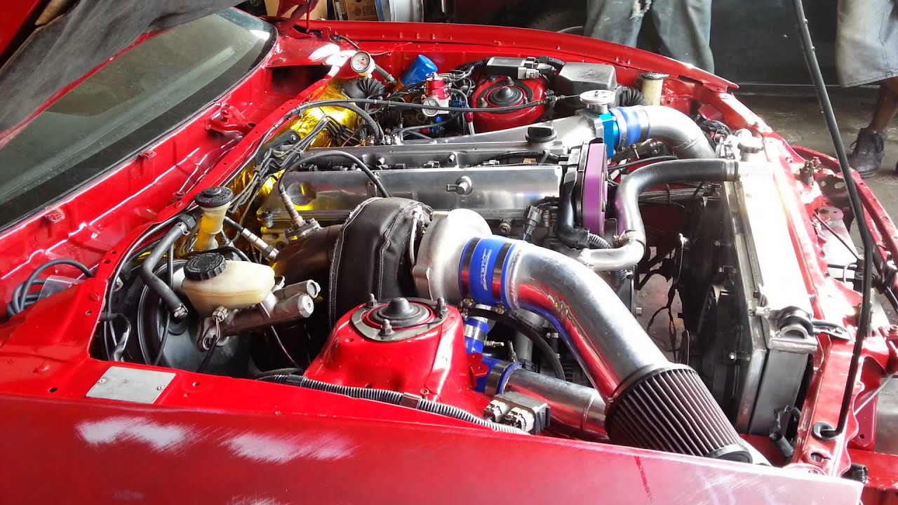 2JZ toyota supra 6765 AEM V2 start up.