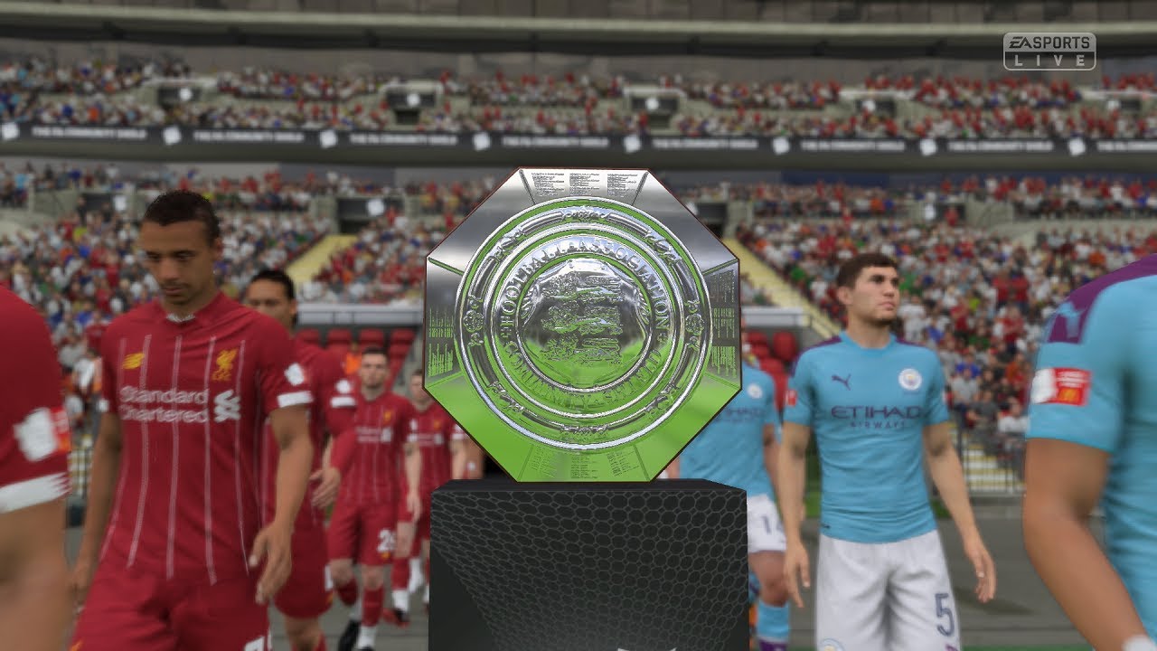 FIFA 20 FA COMMUNITY SHIELD 19-20 Liverpool vs Manchester City Gameplay PC