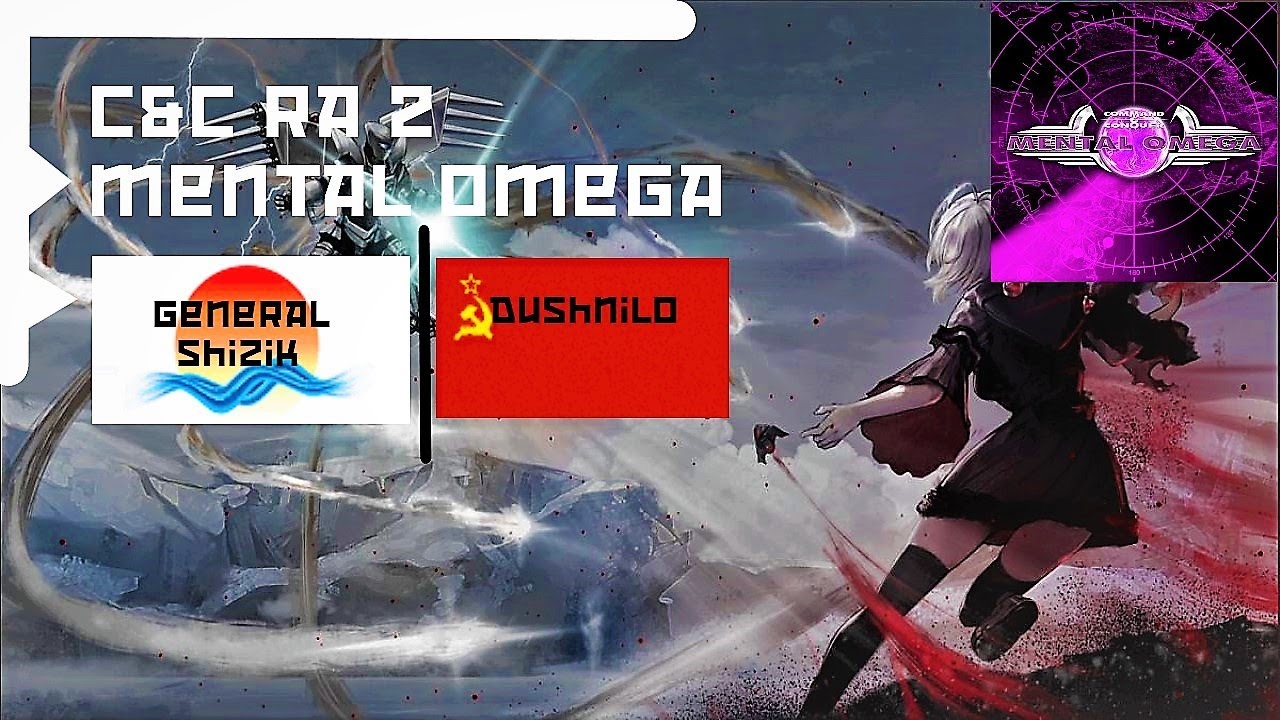 {Multiplayer Sitcom}-{Mental Omega 3.3.6} Standard 1 vs 1.Советская Британия и Японская Нормандия #4
