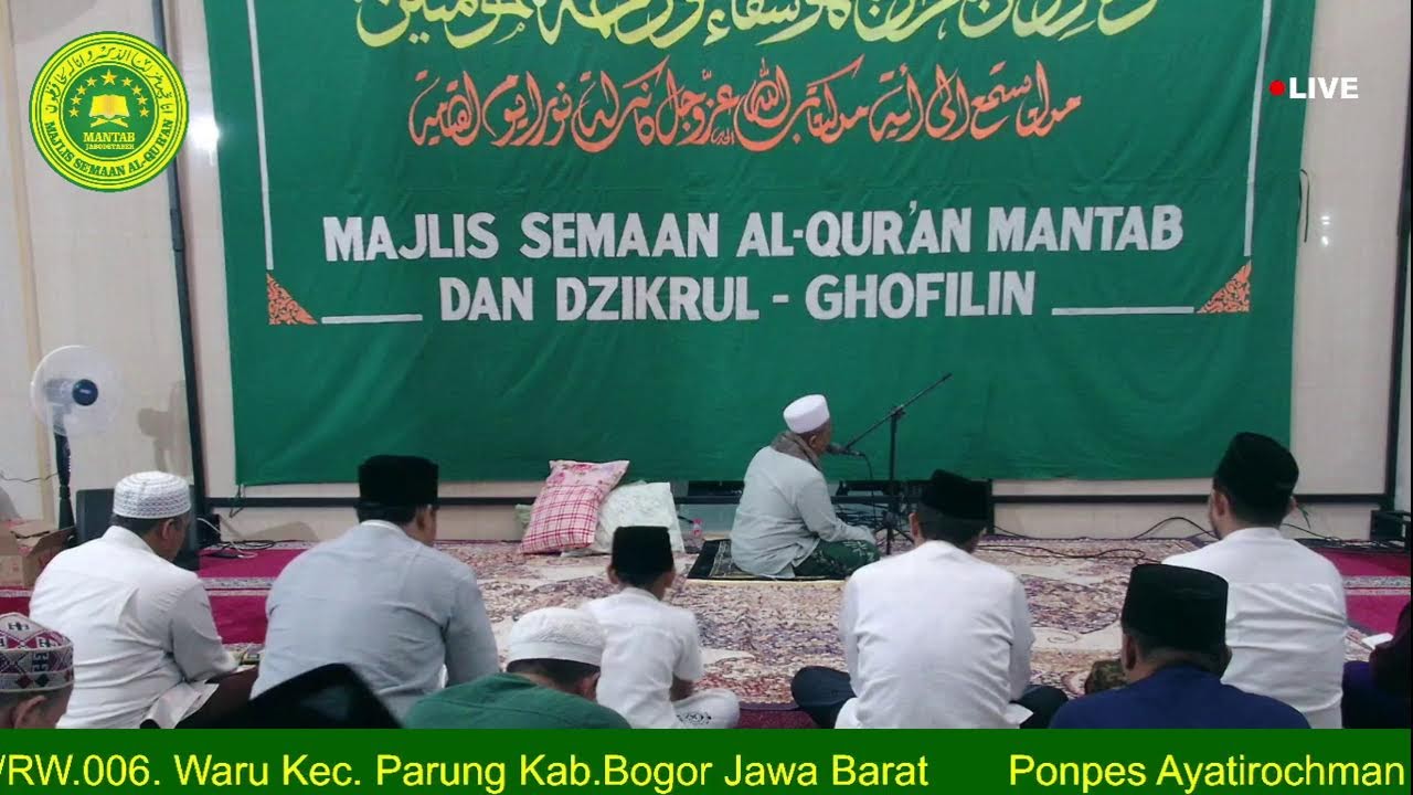 Live streaming SEMAAN MANTAB JABODETABEK SABTU WAGE, 21 Februari 2026