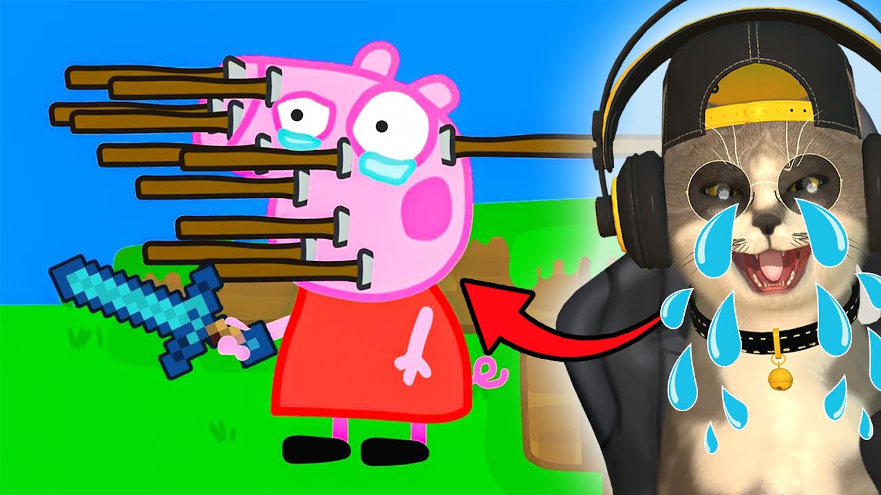 NAJSMEŠNIJA *PEPA PRASE* VS *MINECRAFT* ANIMACIJA NA SVETU!