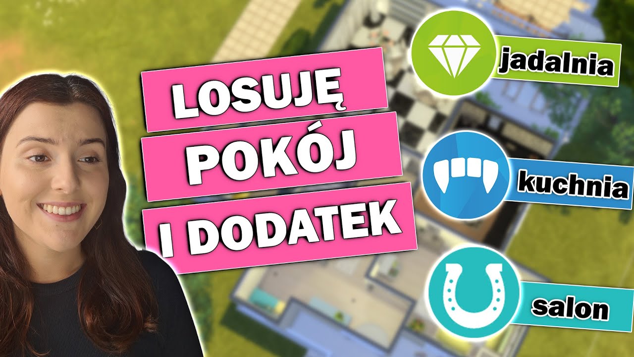 LOSUJĘ RODZAJ POKOJU I DODATEK DO NIEGO W THE SIMS 4!