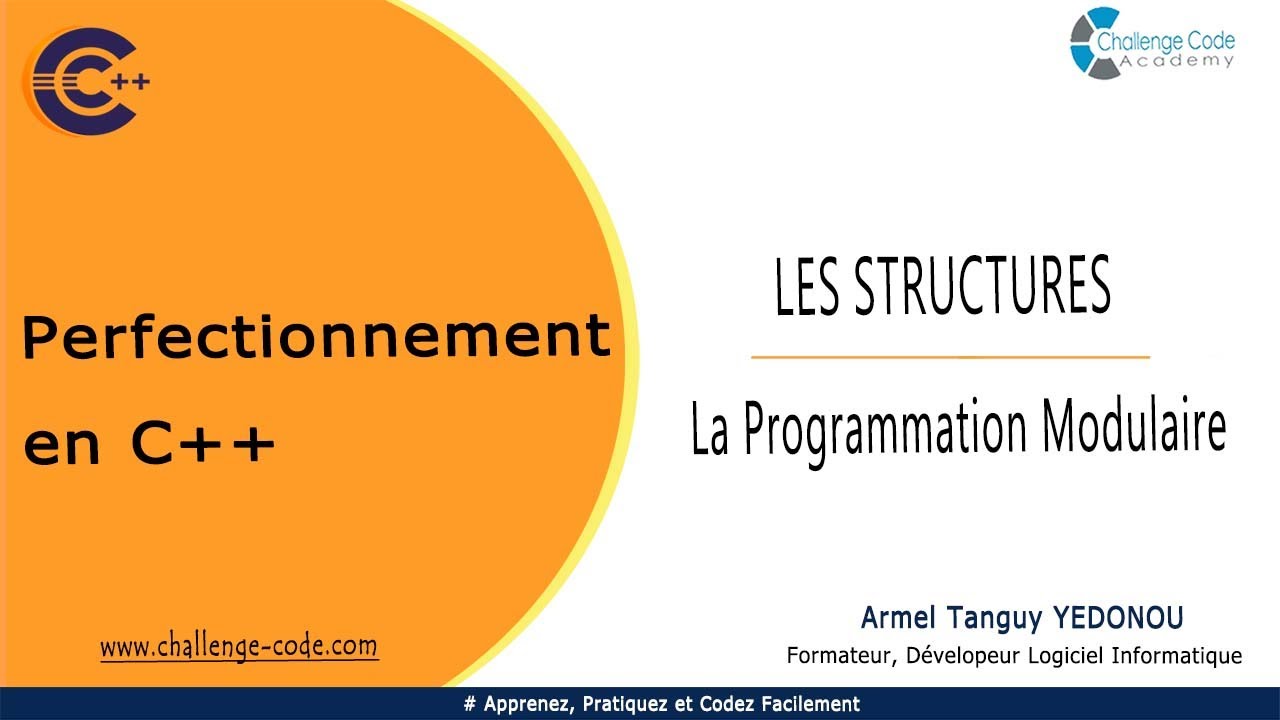 #7 Les Structures | Programmation Modulaire