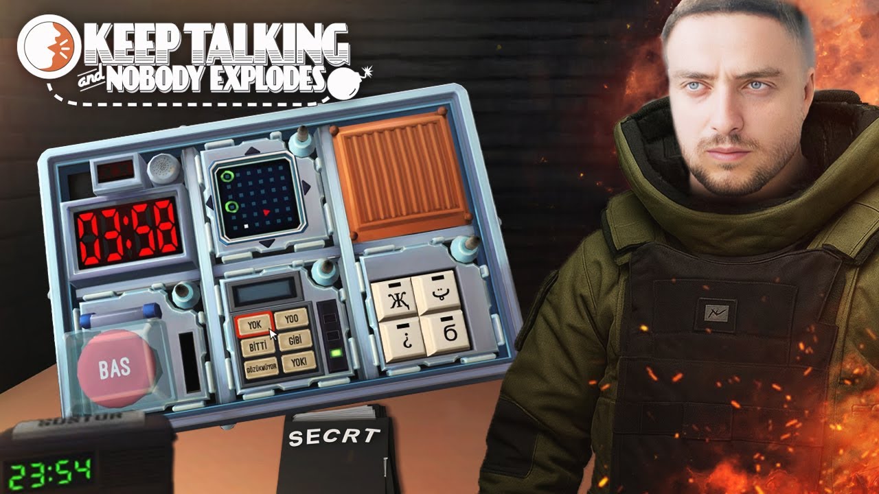 DÜNYANIN EN BECERİKSİZ BOMBA ÇÖZME EKİBİ!! KEEP TALKING AND NOBODY EXPLODES