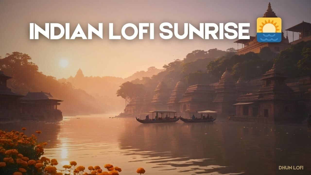 Indian Lofi Sunrise 🌅 Midnight Dew to Eternal Sukoon | Dhun Lofi