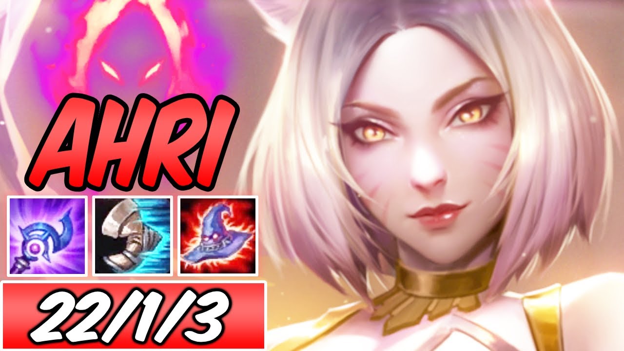 S+ DARK HARVEST FULL DMG BURST PRESTIGE K/DA AHRI MID | Build & Runes | 89% K. Participation