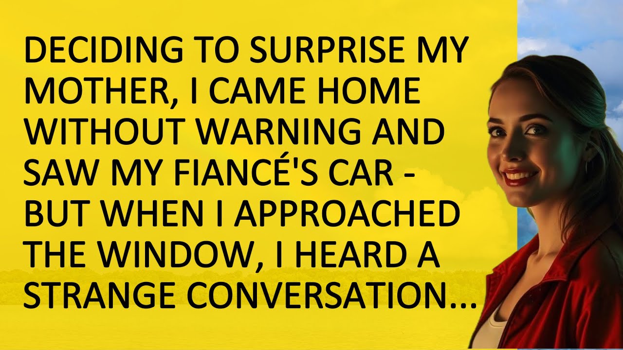 Deciding To Surprise My Mother, I Arrived Home Without Warning—But When I Saw My Fiancé’s Car, And..