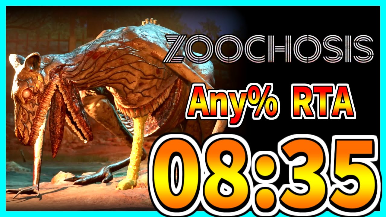 【Zoochosis】動物Gルート RTA 08:35【PATCH 14】