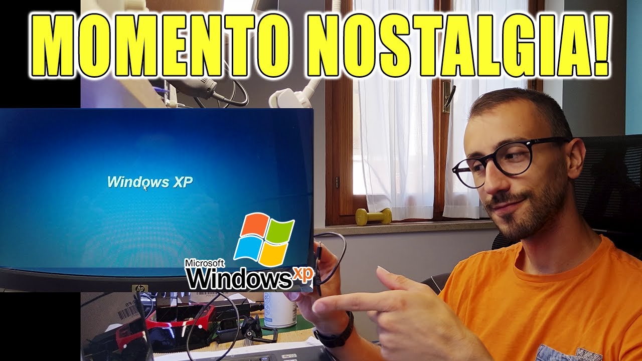 Estate 2025: installo Windows XP su un vecchio HP Pavilion dv4000!