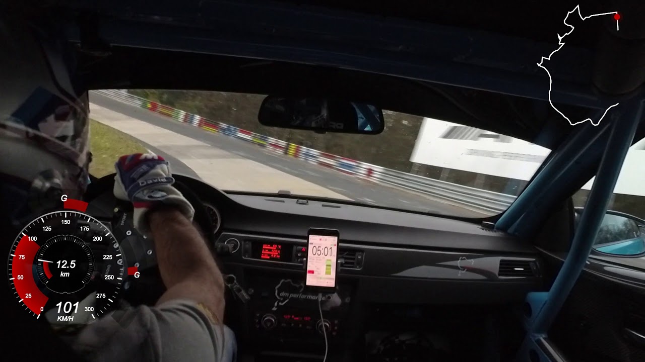 BMW E92 M3 4 4L By Dmperformance 7Min30 Nürburgring Nordschleife BTG
