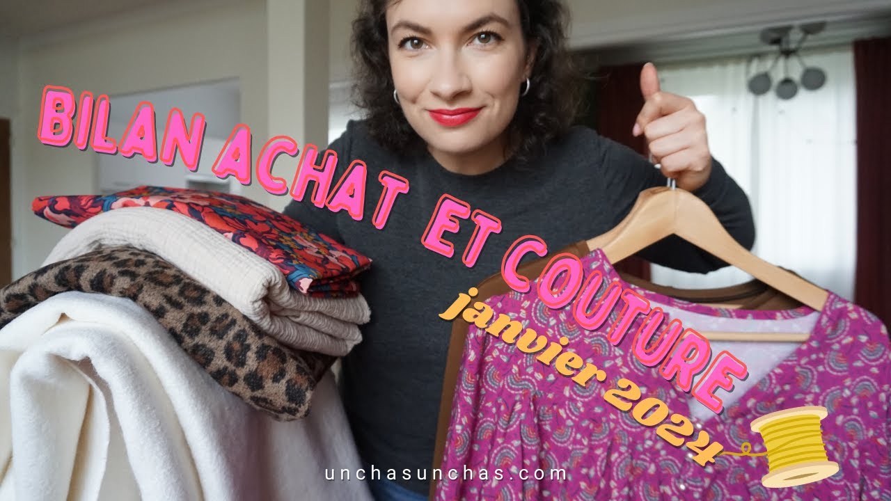 39# - Achat et couture : Janvier 2024
