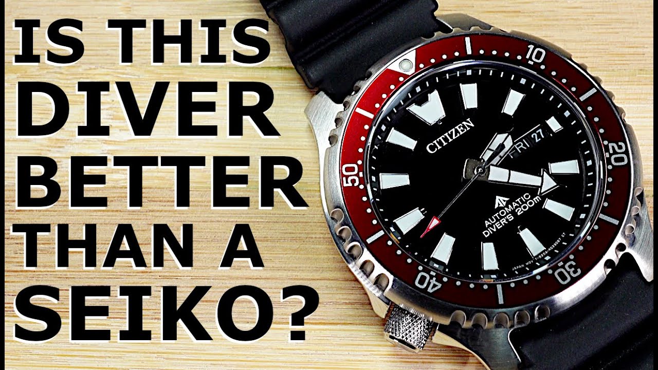 The watch that I'd take diving instead of a Seiko ... Citizen Promaster Fugu Review