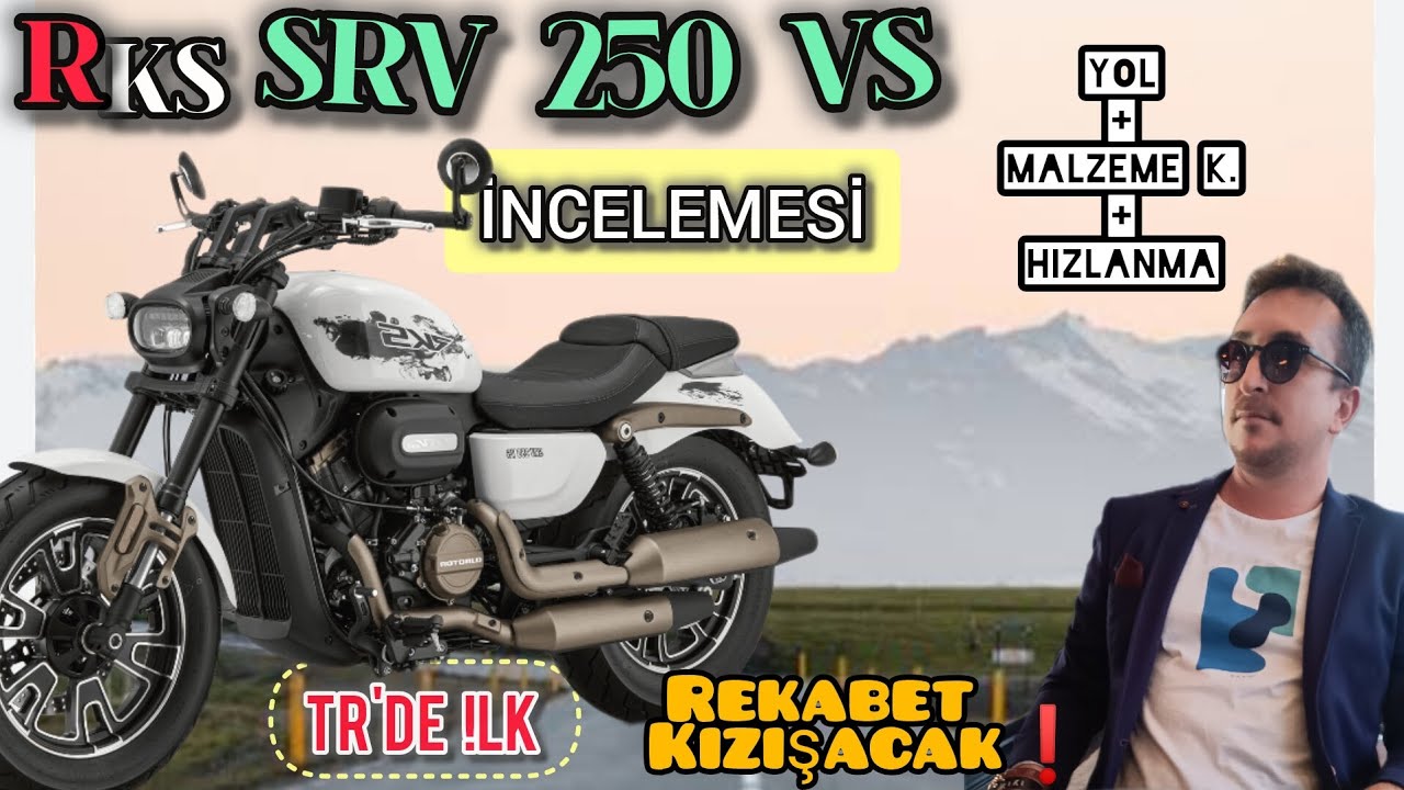 🔥RKS SRV 250 VS İNCELEMESİ⚡TÜRKİYENİN EN İYİ BAŞLANGIÇ CRUİSERİ OLABİLİR Mİ ?💵 250CChangi motosiklet