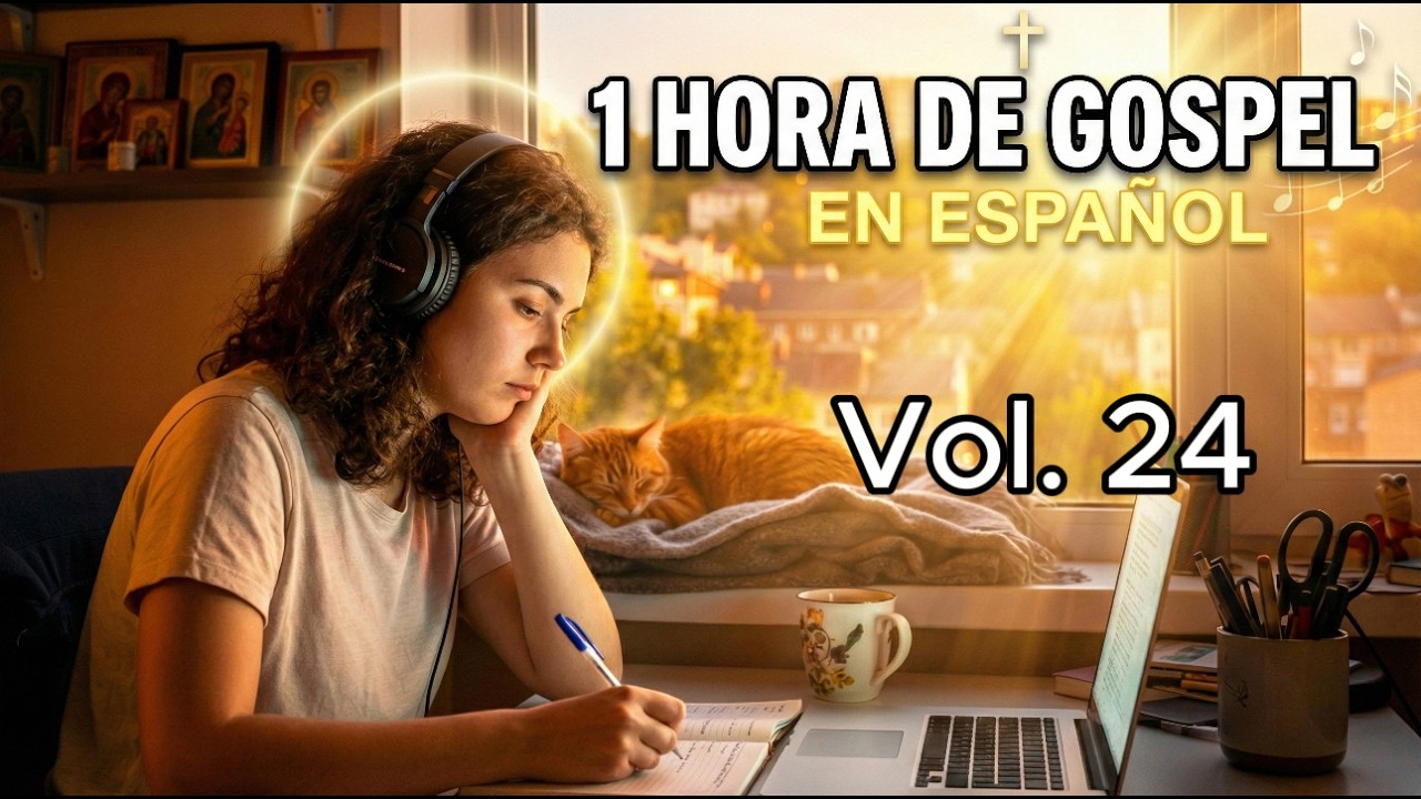 1 HORA DE MÚSICA GOSPEL CON LETRA PARA CANTAR | KARAOKE CRISTIANO DE ALABANZA Y ADORACIÓN vol 24