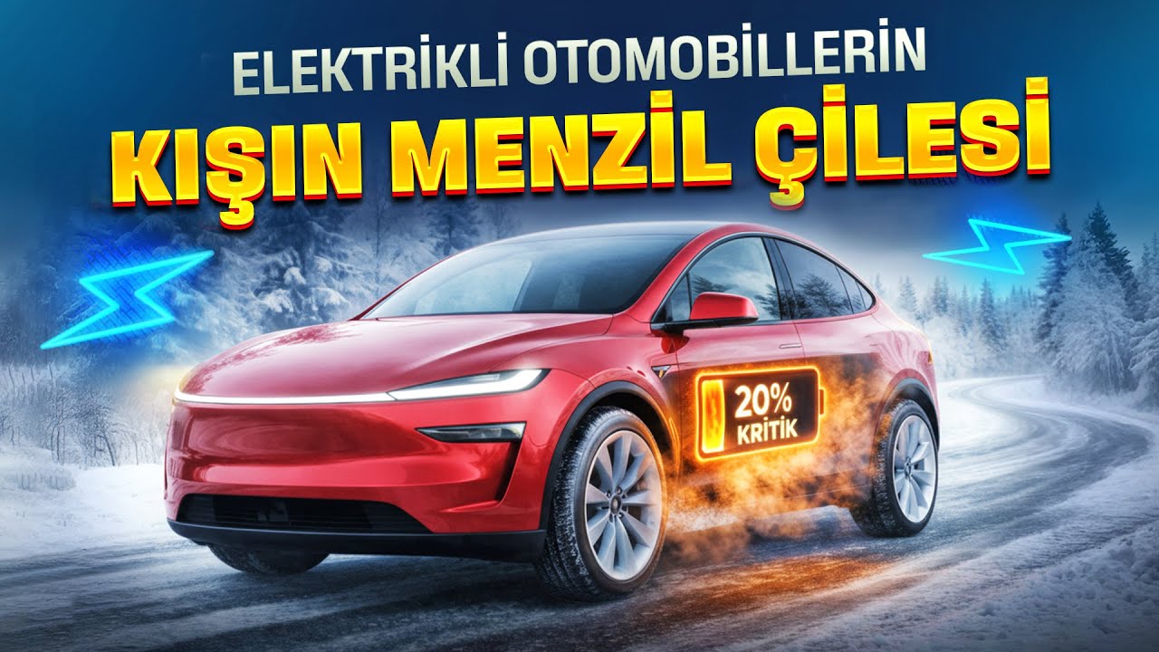 Elektrikli Otomobillerin Menzili Kışın Neden Düşer?