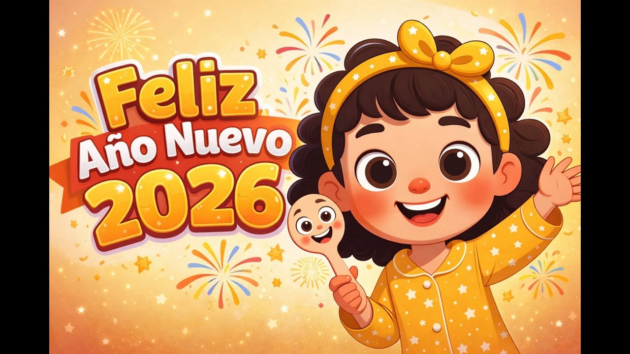 Feliz año 2026 | Canciones Infantiles | Rutina divertida para niños 0-4 años