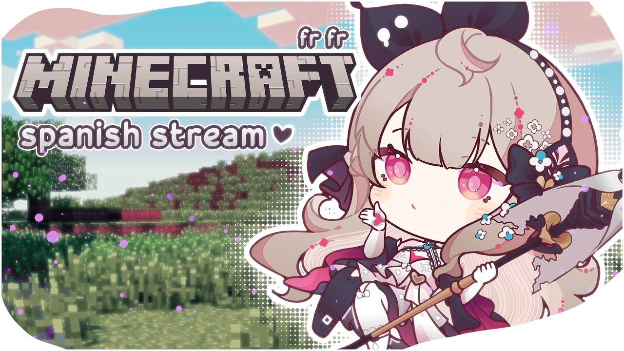 No sé jugarle al MINECRA PERO HOLAAAA 🤍 ESPANISH TIME【NIJISANJI EN | Reimu Endou】
