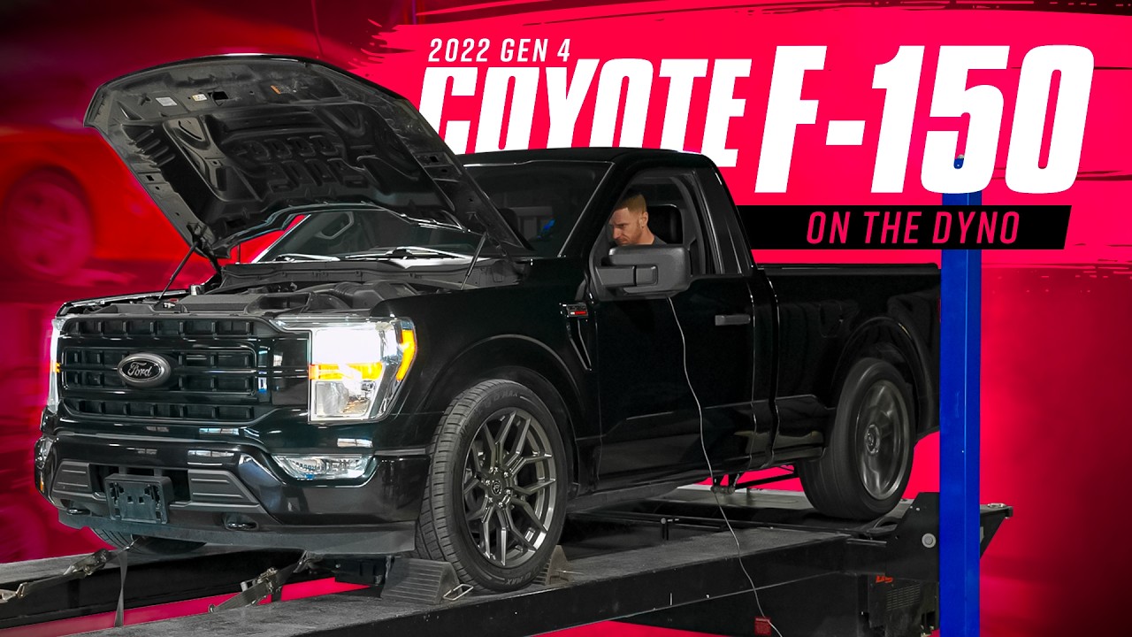Ford F-150 Gen 4 Coyote 2022 года на динамометрическом стенде! | Настройка, длинные выпускные кол...