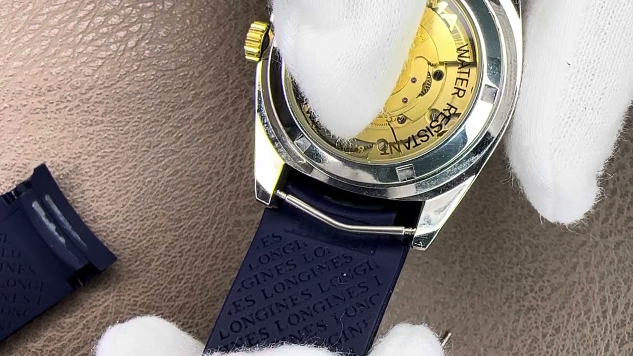 How to fix alignment issues on Longines Curved Rubber Watch Straps | NobleStrap