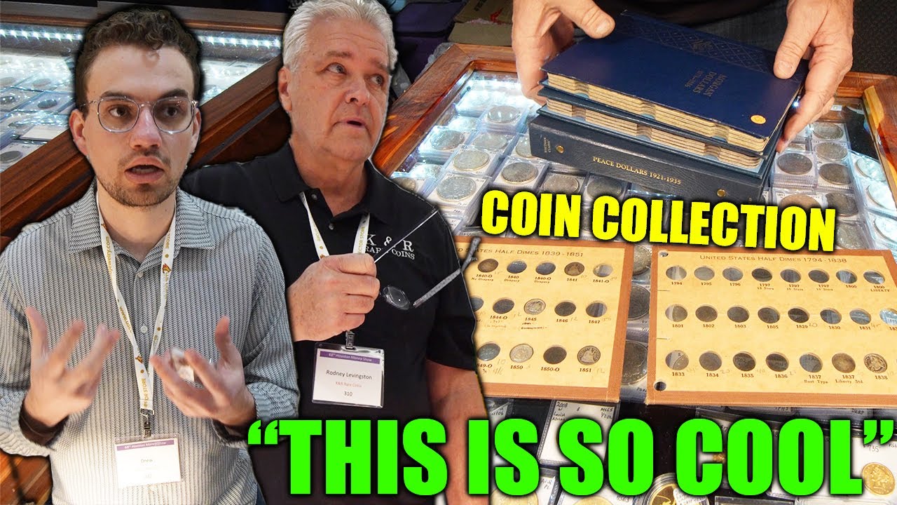 Coin Dealer SCOOPS UP Silver Dollar Collection AT TEXAS COIN SHOW!