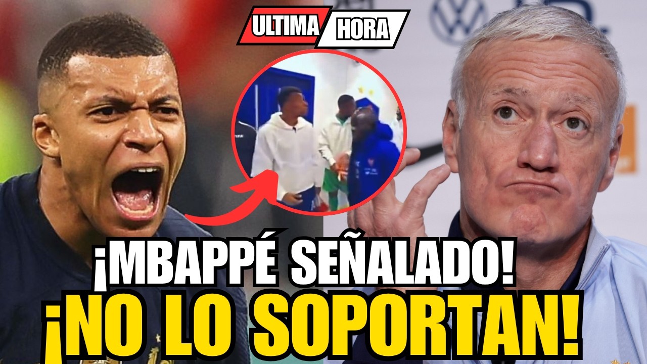 🚨&iexcl;ESC&Aacute;NDALO TOTAL! 4 JUGADORES DE FRANCIA CONTRA MBAPP&Eacute; Y OLISE LO HUNDE ANTES DE IR AL MADRID