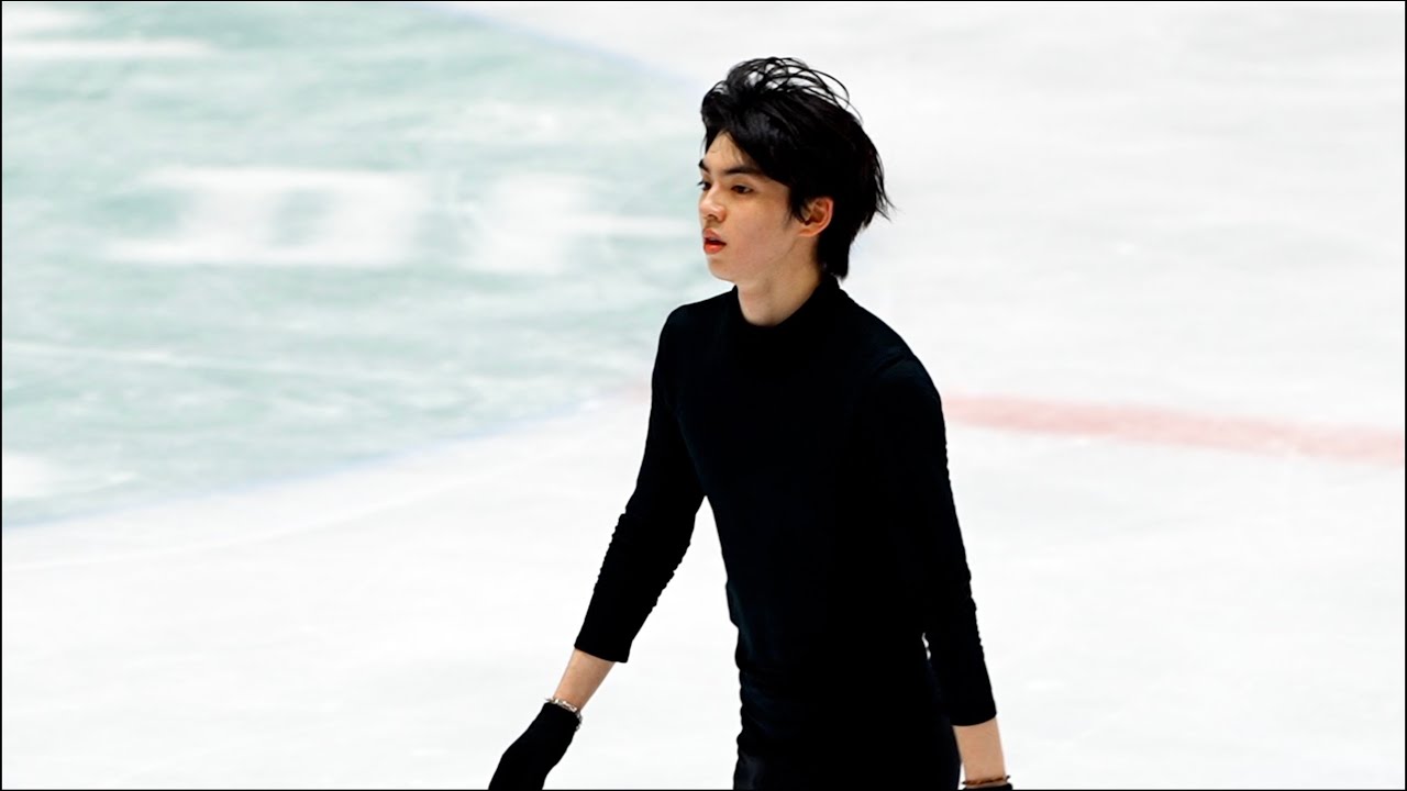 2024 랭킹대회 차준환 공식연습 직캠 풀버전 (연습복) Cha junhwan Practice